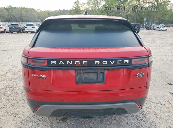 SALYB2RV6JA769923 2018 LAND ROVER RANGE Red წინა სალონის ხედი