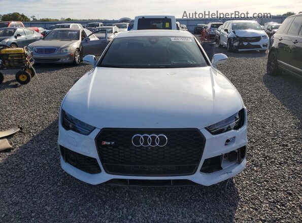 WUAWAAFC1HN902950 2017 AUDI RS7 White Հետևի տեսք