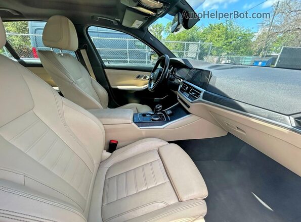 3MW5R7J02M8C01491 2021 BMW 3 SERIES White Vista frontal