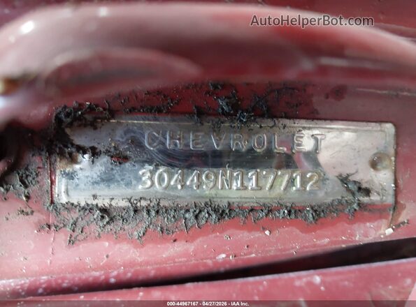 30449N117712      1970 CHEVROLET NOVA Красный Вид подкапотного пространства
