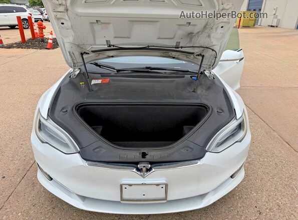 5YJSA1E25HF199047 2017 TESLA MODEL S White წინა პანელის ხედი