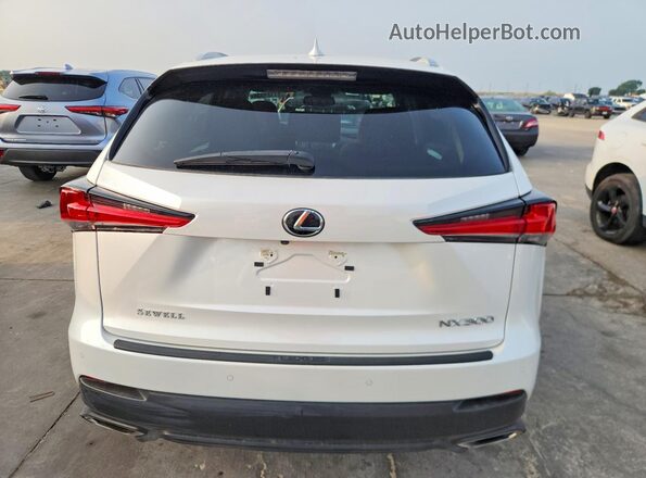 JTJDARBZ3M5029044 2021 LEXUS NX White Widok wnętrza z przodu