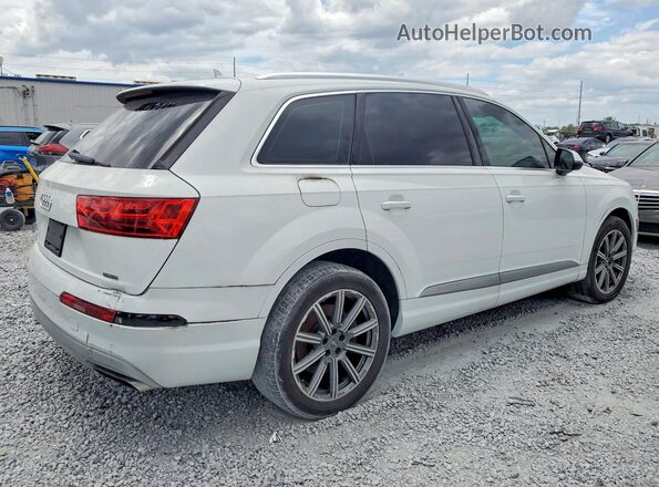 WA1LHAF74HD039737 2017 AUDI Q7 Белый Передняя правая четверть