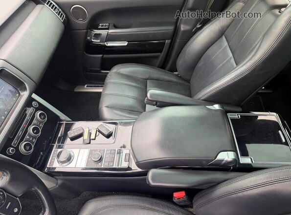 SALGS5FE1HA328485 2017 LAND ROVER RANGE White Widok komory silnika