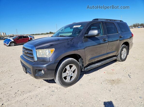 5TDZY5G16GS061873 2016 TOYOTA SEQUOIA Gray Rear left