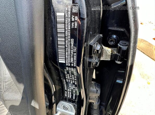 ZN661YUA5LX344605 2020 MASERATI LEVANTE Черный 