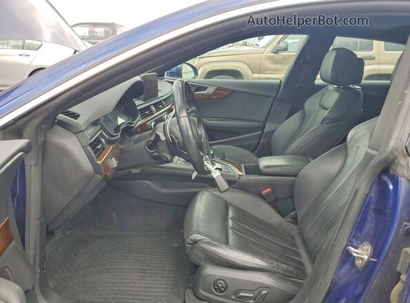 WAUENCF51JA103898 2018 AUDI OTHER Синий Вид панели приборов