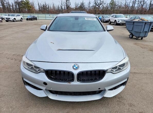 WBA4F9C57HG439739 2017 BMW 4 SERIES Silver უკანა ხედი