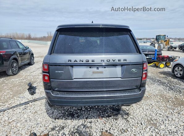 SALGS2RK8KA537651 2019 LAND ROVER RANGE ROVER Gray Вид салону спереду
