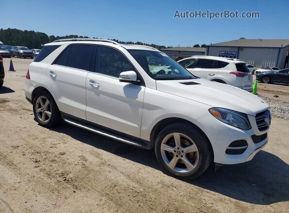 4JGDA5JB1JB030668 2018 MERCEDES-BENZ GLE White Вид спереду