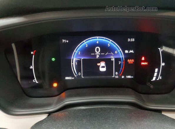 5YFB4MDE3TP366958 2026 TOYOTA LL White Widok zestawu wskaźników