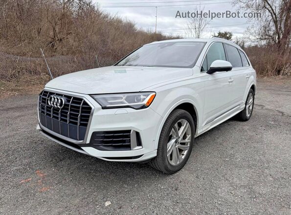 WA1LXAF71MD017482 2021 AUDI Q7 White უკანა მარჯვენა