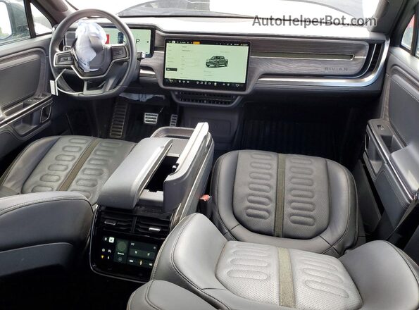 7FCTGAAA4NN007706 2022 RIVIAN RIT Gray Вид щитка приладів