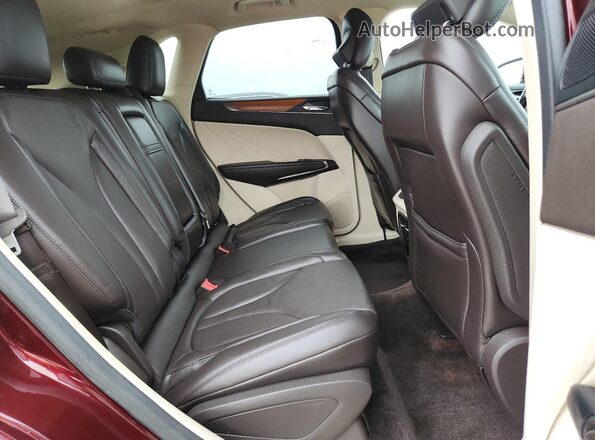 5LMTJ3DHXGUJ01103 2016 LINCOLN MKC Burgundy ძრავის განყოფილების ხედი