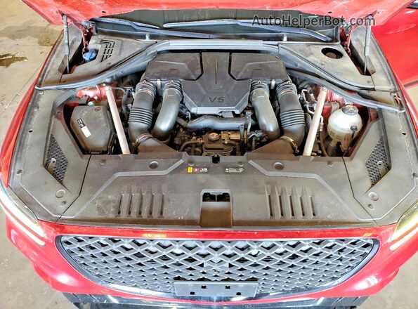 KMUMCDTC7NU036254 2022 GENESIS GV70 Red 