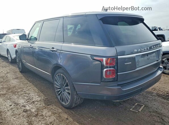 SALGS5RE0JA380479 2018 LAND ROVER RANGE ROVER Серый Задняя правая четверть