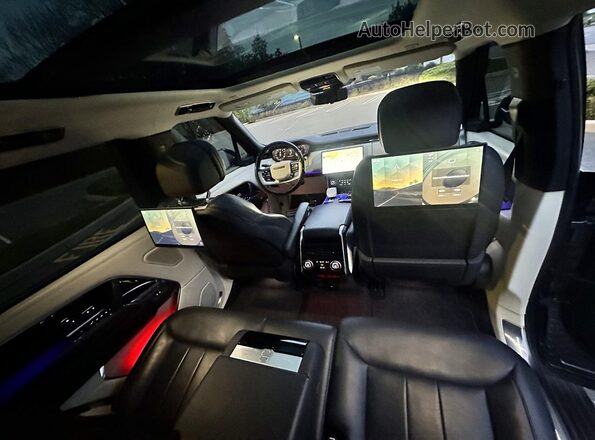 SALK1BE74PA043941 2023 LAND ROVER RANGE Gray Widok tylnych siedzeń