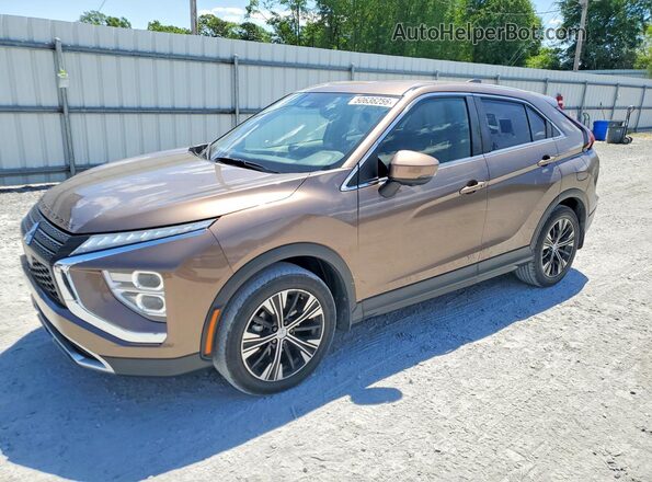 JA4ASWAA9NZ057030 2022 MITSUBISHI ECLIPSE Brown Trasero izquierdo