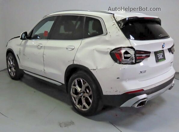 WBX57DP03RN266274 2024 BMW X3 White Widok z przodu