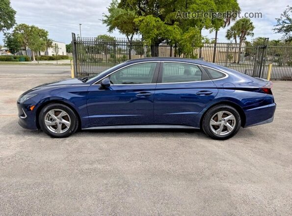 5NPEG4JA4MH074658 2021 HYUNDAI SONATA Blue 