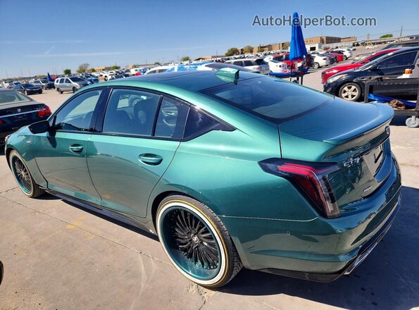 1G6DV5RW7S0106734 2025 CADILLAC CT5 Green Задня права чверть