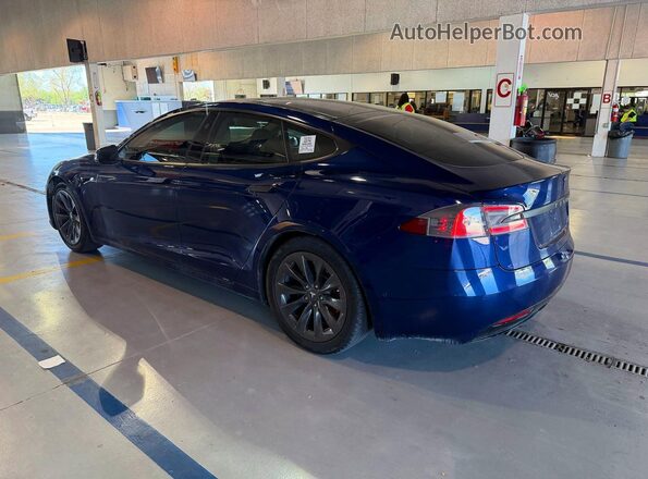 5YJSA1E21HF209895 2017 TESLA MODEL S Blue 