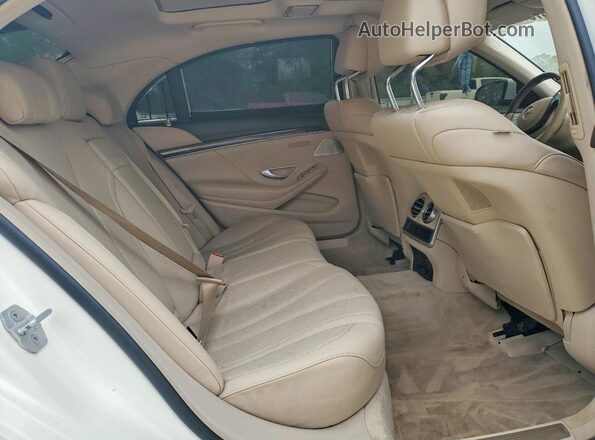 WDDUG8CB6GA206684 2016 MERCEDES-BENZ S-CLASS White 