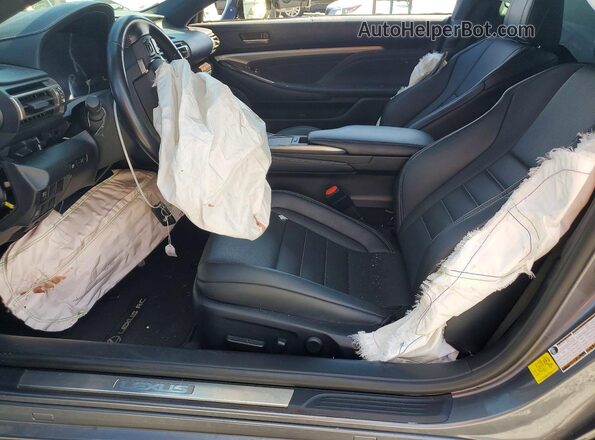 JTHAA5BC4L5011076 2020 LEXUS RC Gray Vista del salpicadero