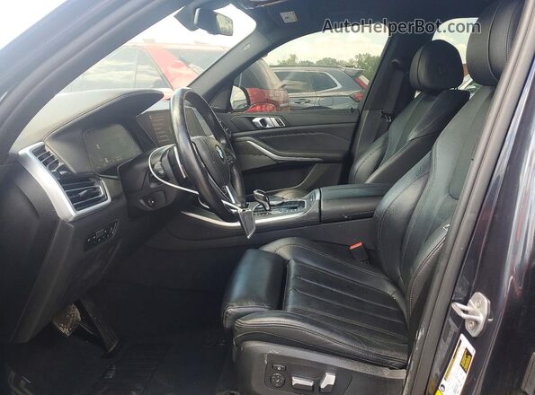 5UXCR4C07L9D49356 2020 BMW X5 Black 