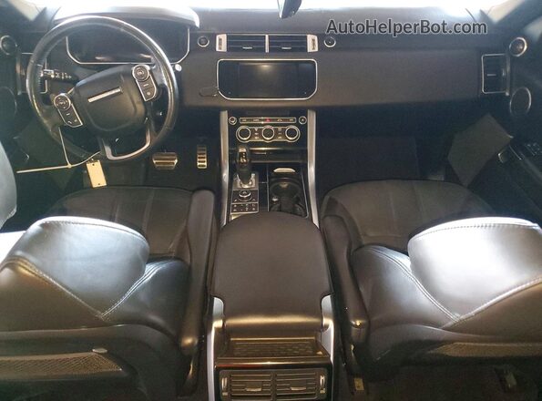 SALWR2EF7GA111036 2016 LAND ROVER RANGE ROVER White ხელსაწყოთა პანელის ხედი