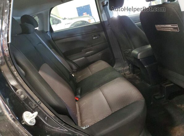 JA4AR3AW5GZ040301 2016 MITSUBISHI OUTLANDER Black უკანა სალონის ხედი