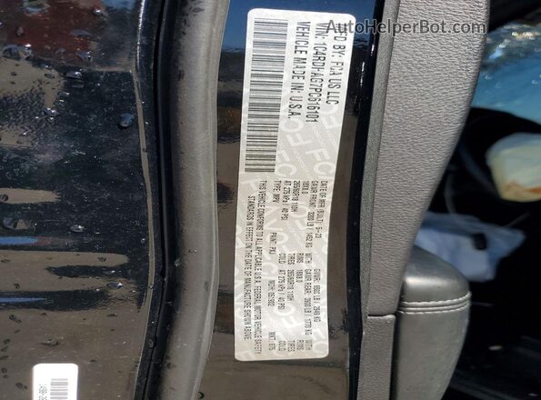1C4RDHAG7PC616101 2023 DODGE DURANGO Black 