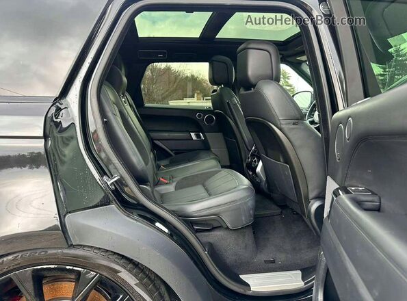 SALWS2RU2LA738718 2020 LAND ROVER RANGE ROVER Black უკანა ხედი
