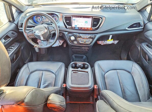 2C4RC1BG8NR106997 2022 CHRYSLER PACIFICA Черный Вид щитка приборов