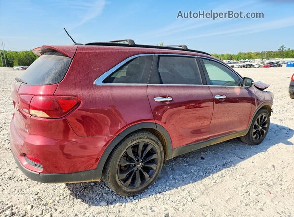 5XYPG4A59KG591650 2019 KIA SORENTO Red 