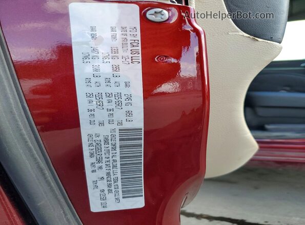2C4RDGBG9JR155846 2018 DODGE GRAND Burgundy 