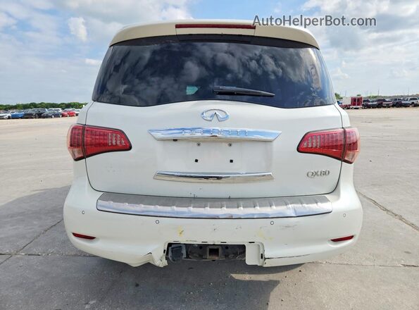 JN8AZ2ND2G9800116 2016 INFINITI QX80 White 