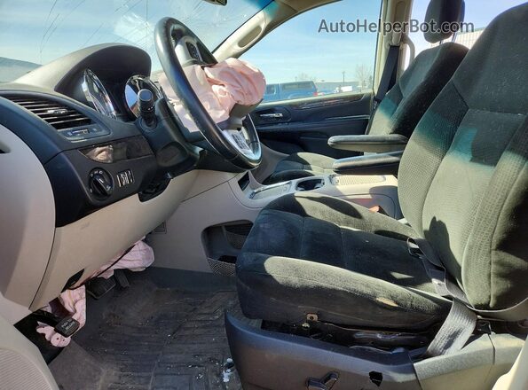 2C4RDGDG1GR241772 2016 DODGE CARAVAN White წინა პანელის ხედი