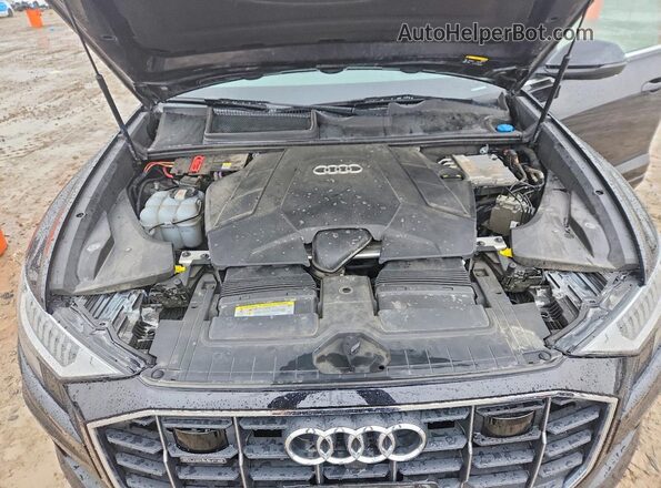 WA1CVAF18KD005912 2019 AUDI Q8 Black VIN sticker view