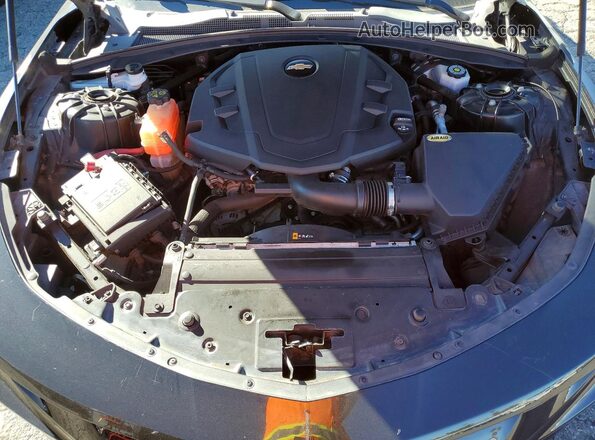 1G1FB3DS6H0172331 2017 CHEVROLET CAMARO Black Vista del compartimento del motor