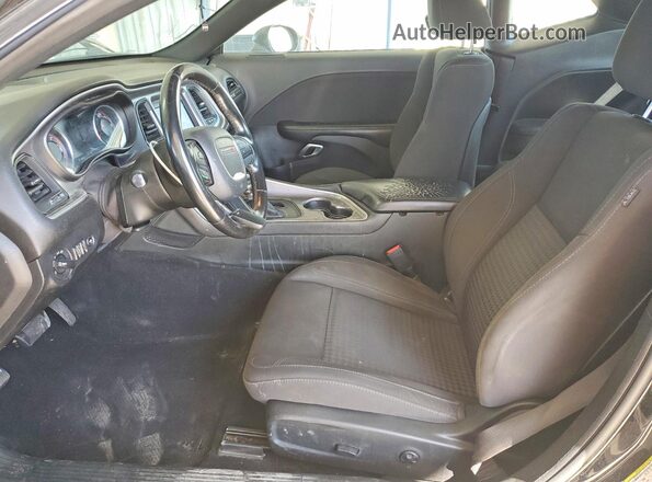 2C3CDZAG3KH677113 2019 DODGE CHALLENGER Black Widok deski rozdzielczej