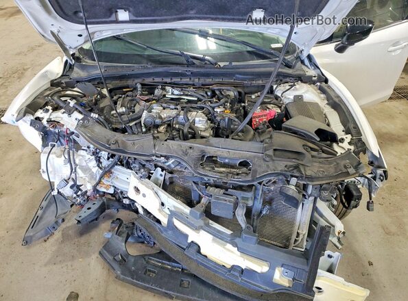 JM1GL1TY0L1512739 2020 MAZDA 6 White Vista del compartimento del motor