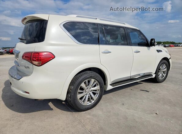 JN8AZ2ND2G9800116 2016 INFINITI QX80 White 