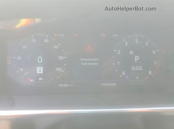 SALWR2RV1KA815890 2019 LAND ROVER RANGE ROVER White Вид задніх сидінь