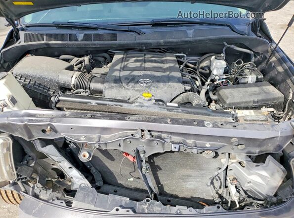 5TDZY5G12HS068465 2017 TOYOTA SEQUOIA Gray Widok wnętrza z tyłu