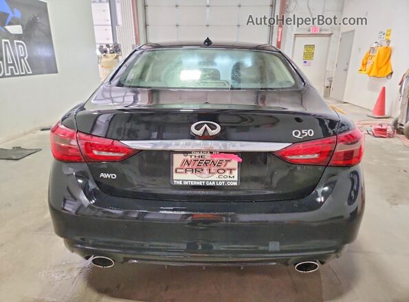 JN1EV7AR4MM751956 2021 INFINITI Q50 Черный Вид сзади