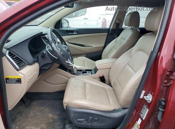 KM8J3CA23HU293065 2017 HYUNDAI TUCSON Red 