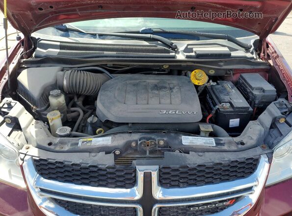 2C4RDGBG9JR155846 2018 DODGE GRAND Burgundy 