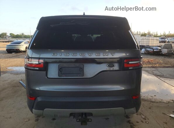 SALRRBBK7HA013463 2017 LAND ROVER DISCOVERY Gray წინა სალონის ხედი