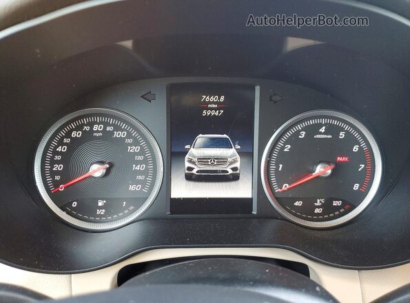 WDC0J4KB6HF157618 2017 MERCEDES-BENZ GLC-CLASS Blue Вид задніх сидінь